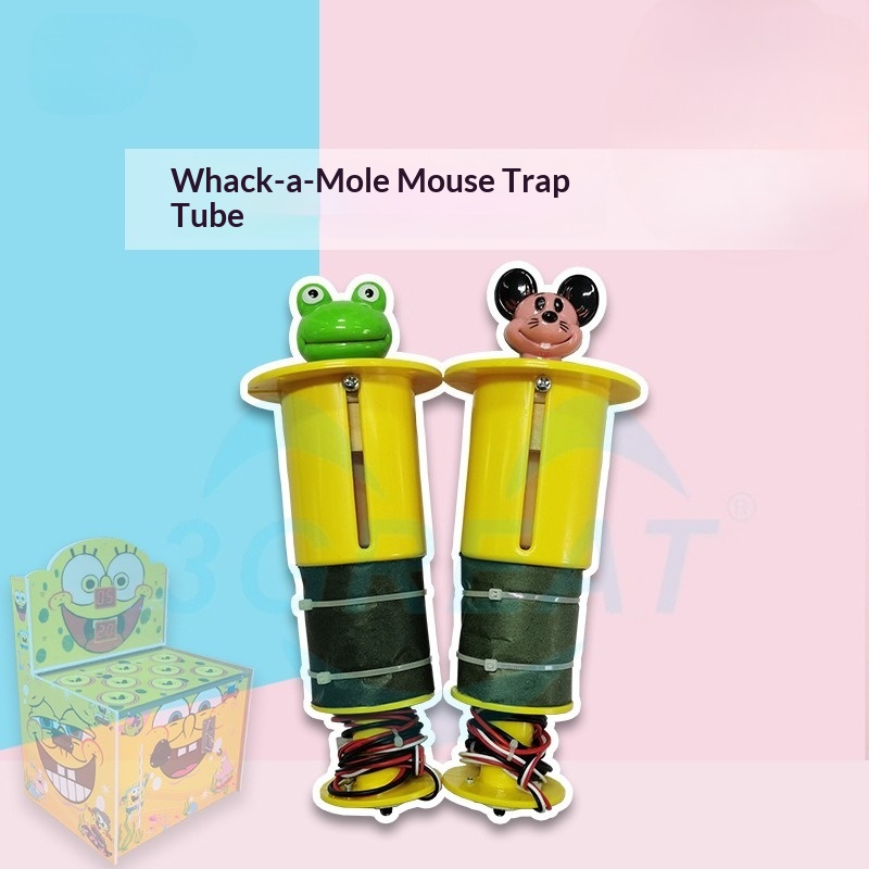 Whack A Mole Arcade - เครื่องเล่นเกมตีตัวตุ่นหยอดเหรียญ พร้อมตุ๊กตาของรางวัล สำหรับความบันเทิงแบบครอบครัว