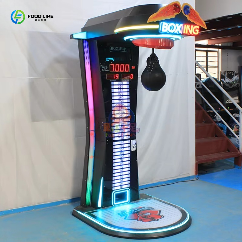 Arcade Machine Profit - เครื่องเกมส์ชกมวยแบบกำหนดเองได้ อุปกรณ์ชกมวยอิเล็กทรอนิกส์ ออกกำลังกายแบบสปอร์ต ผลิตเพื่อสร้างกำไรที่น่าอัศจรรย์