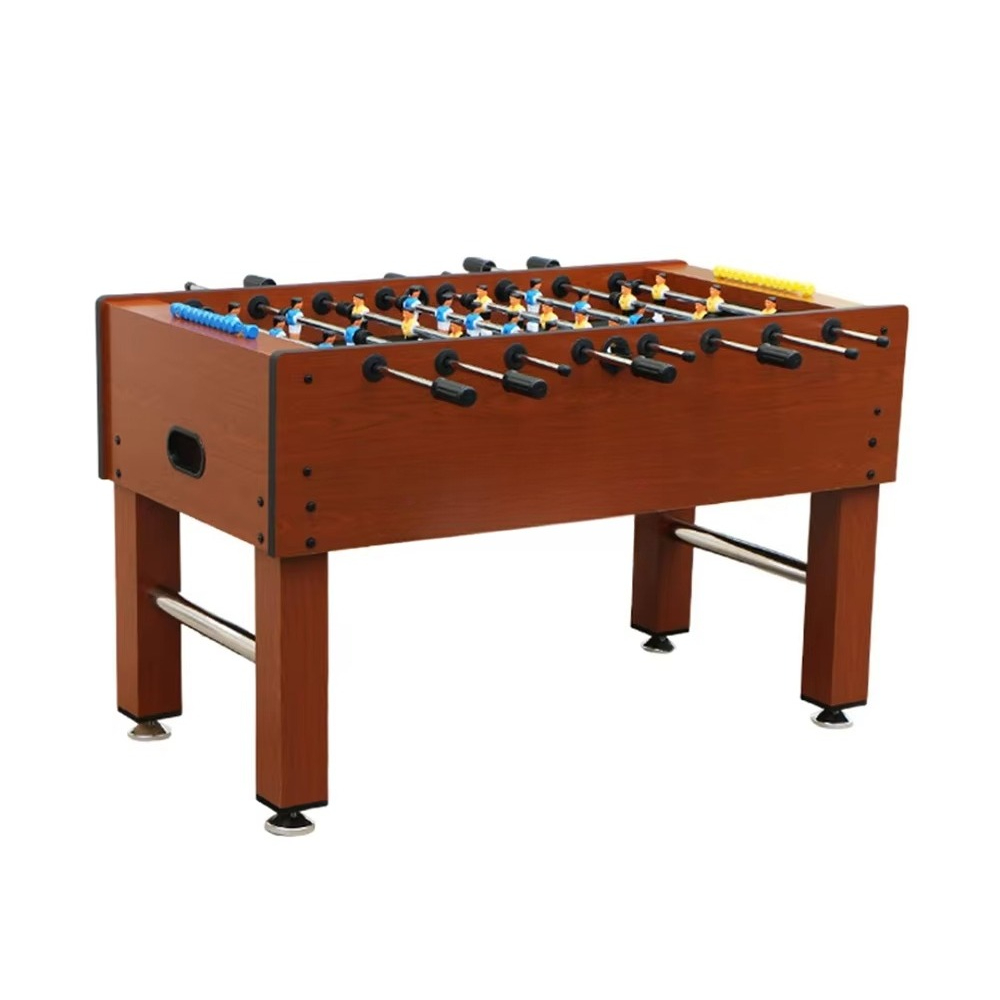 Foosball Table Commercial - โต๊ะฟุตบอลขนาดเล็กแบบมือจับ สำหรับเล่นในร่มและกลางแจ้ง ราคาประหยัด คุณภาพดี เหมาะสำหรับผู้ใหญ่
