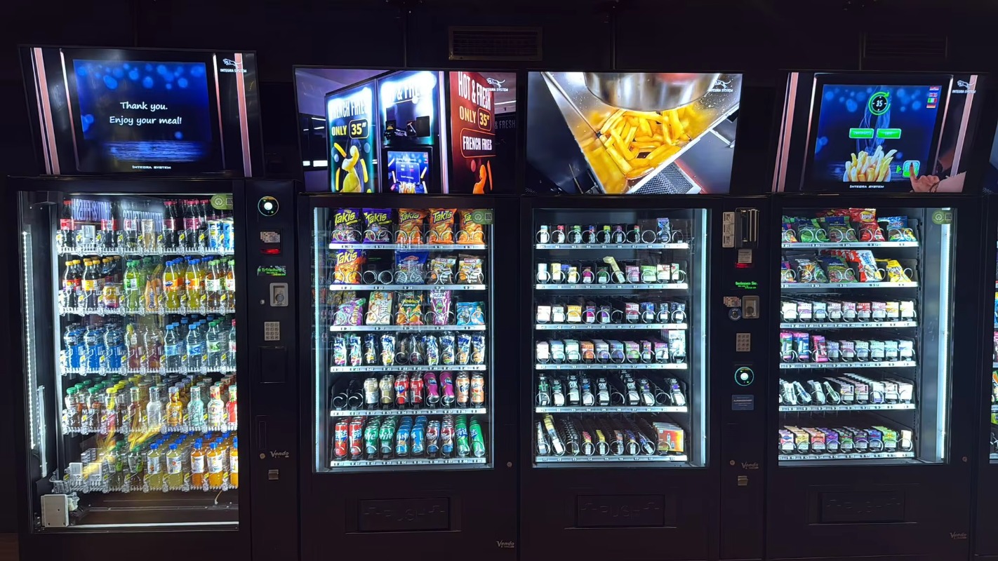 Arcade Vending Machine - ตู้จำหน่ายขนมอัจฉริยะเชิงพาณิชย์ อุปกรณ์ขายปลีกอัตโนมัติ รองรับการชำระเงินแบบไร้เงินสด