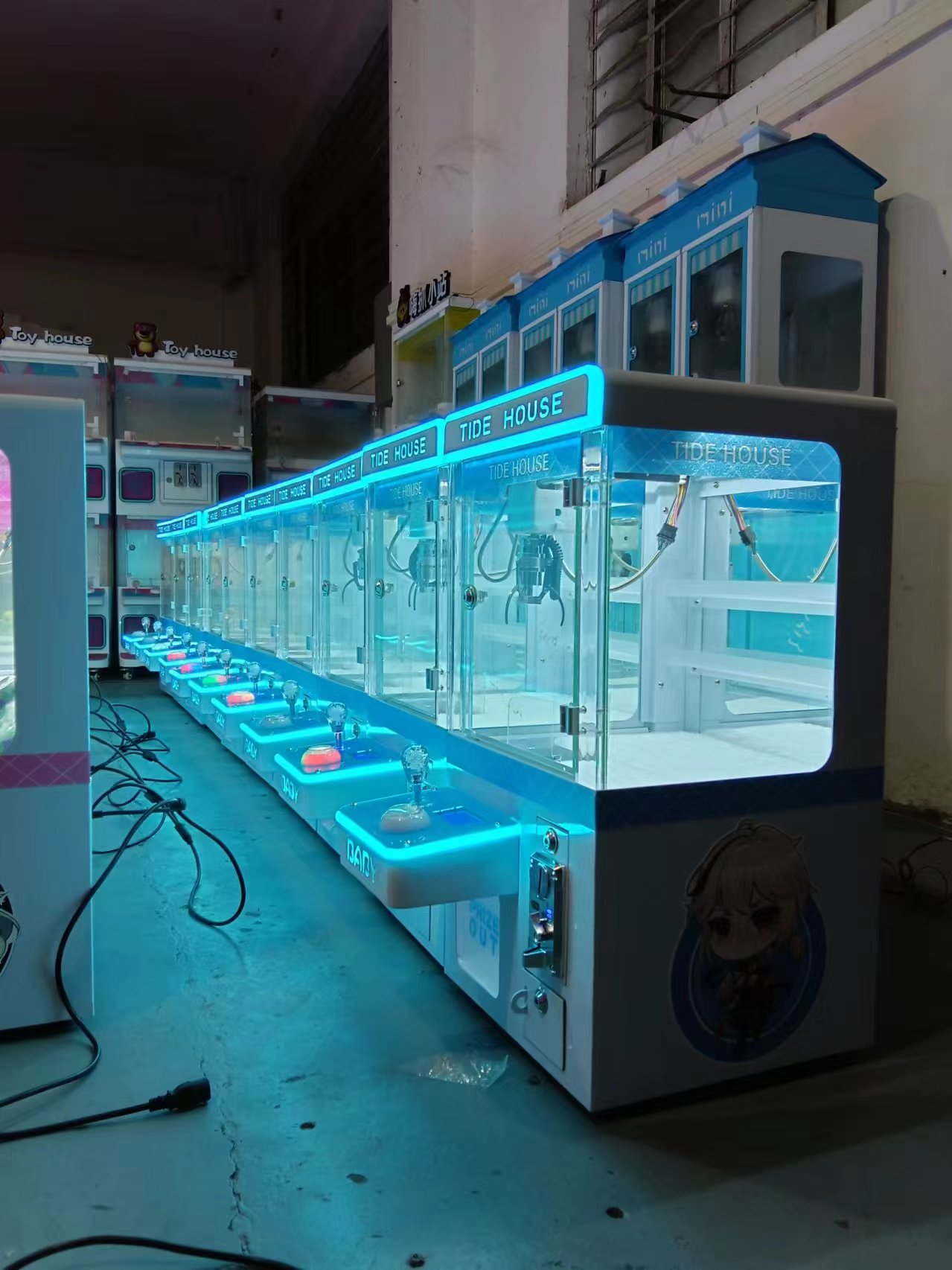 Arcade Vending Machines For Sale - ตู้คีบตุ๊กตาตั้งโต๊ะขนาดเล็ก แบบหยอดเหรียญ รับประกัน 1 ปี ผลิตจากโลหะ
