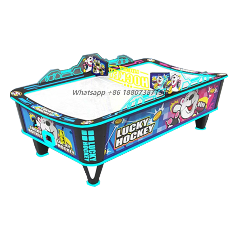 Arcade Games & Vending Co - เครื่องเล่นฮอกกี้อากาศไฟฟ้ารุ่นใหม่ล่าสุด แบบหยอดเหรียญ สำหรับเล่นในร่ม ยี่ห้อ Star Sport