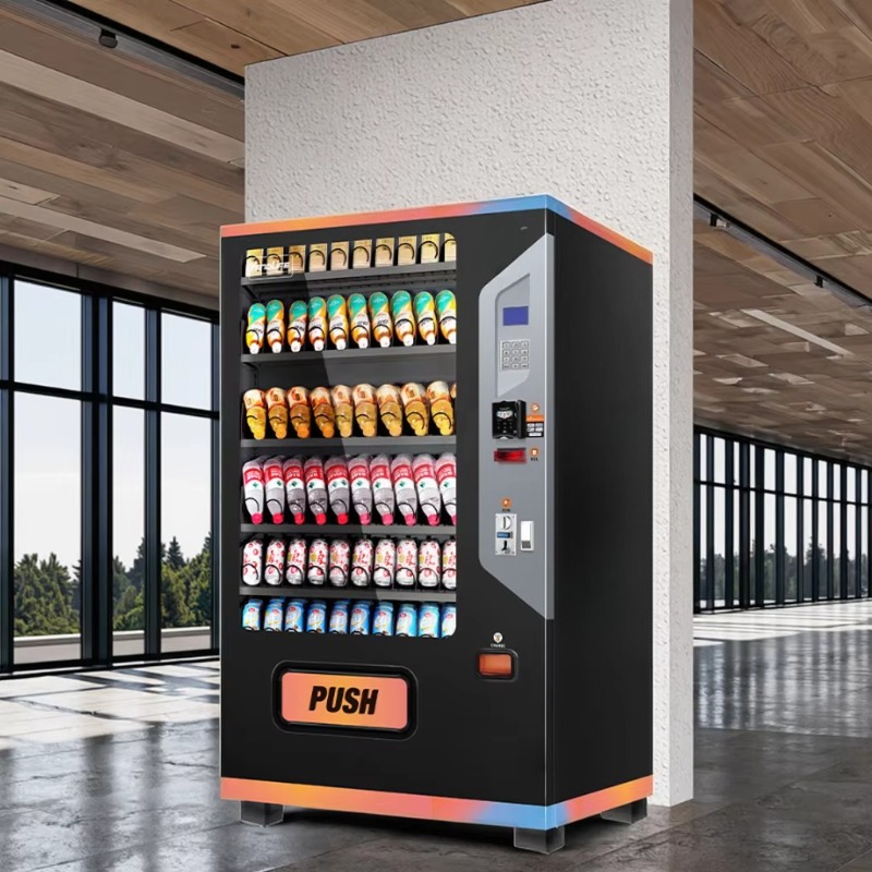 Arcade Vending Machine - เครื่องจำหน่ายเครื่องดื่มเชิงพาณิชย์ จอแสดงผลแบบสัมผัสอัจฉริยะ อุปกรณ์ขายปลีกอัตโนมัติ ระบบชำระเงินแบบไร้เงินสด