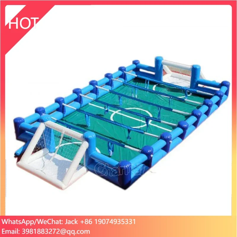 Foosball Table Commercial - โต๊ะฟุตบอลเป่าลมแบบใหม่ ดีไซน์ใหม่ สำหรับกีฬาฟุตบอลโต๊ะ พร้อมรั้ว สำหรับการแข่งขันกีฬาสำหรับผู้ใหญ่