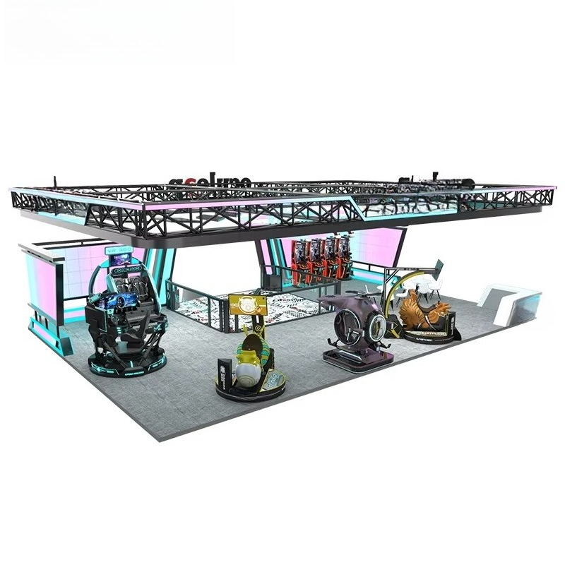 9D Vr Simulator - สวนสนุก VR เกมเสมือนจริง 9D ตู้เกมจำลองสถานการณ์ 5D