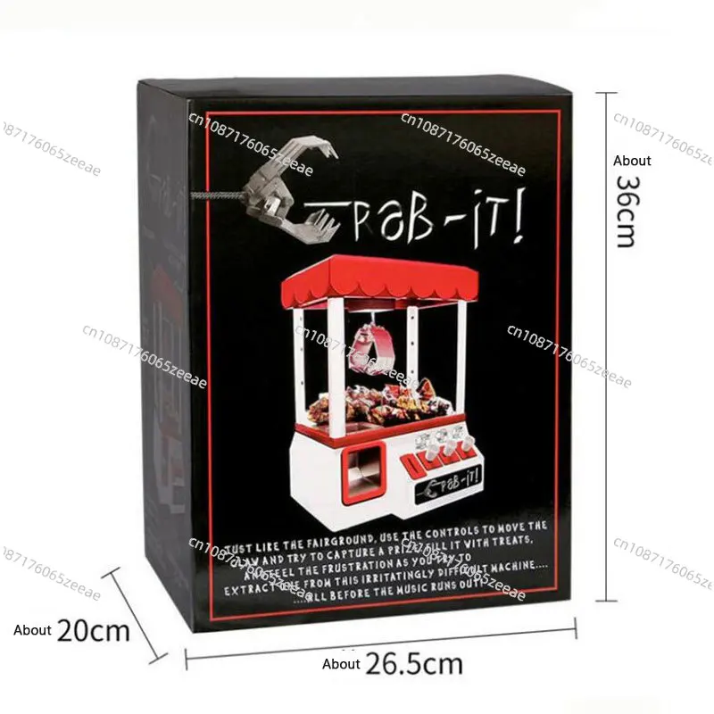 Arcade Toy Vending Machine - ตู้คีบตุ๊กตาแบบพกพา เครื่องเล่นเกมหยอดเหรียญ ตู้คีบตุ๊กตาอาร์เคด ของเล่นเครื่องเล่นอัตโนมัติ