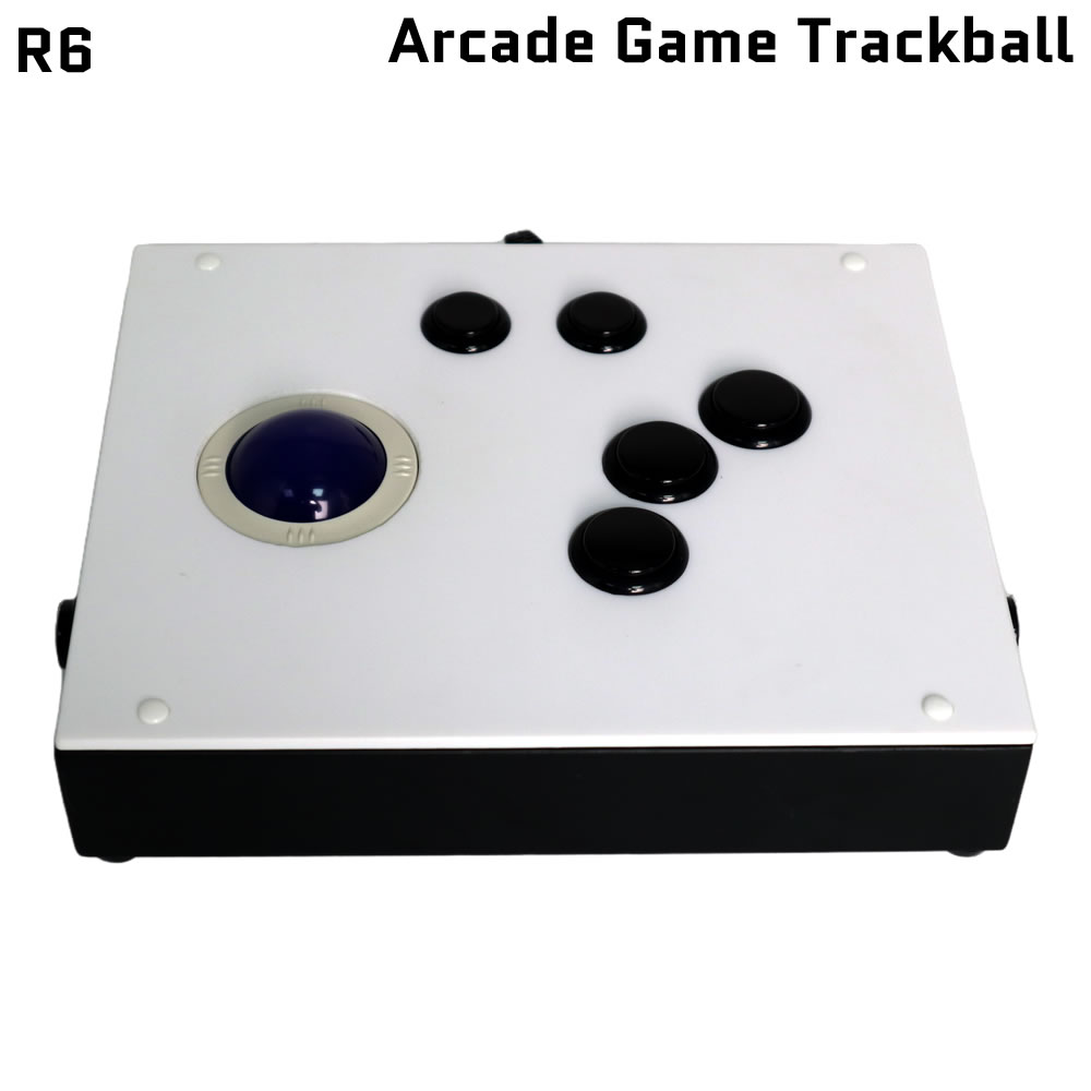 Trackball Controller Arcade - FightBox R6 USB เกมอาเขต Trackball Controller