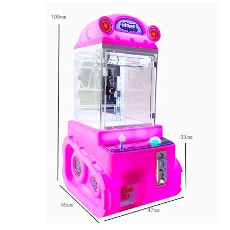 Arcade Vending Machines For Sale - เครื่องเกมหยอดเหรียญขายของรางวัลแบบหยอดเหรียญจากโรงงาน Banana Land พร้อมไฟ LED เครื่องคีบตุ๊กตา/ขนม/ของเล่น