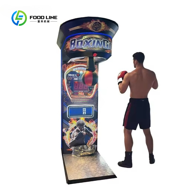Arcade Machine Profit - เครื่องเกมต่อยมวยแบบหยอดเหรียญในร่ม ปรับแต่งได้ กำไรสูง สำหรับตลาดยุโรป เม็กซิโก และตะวันออกกลาง