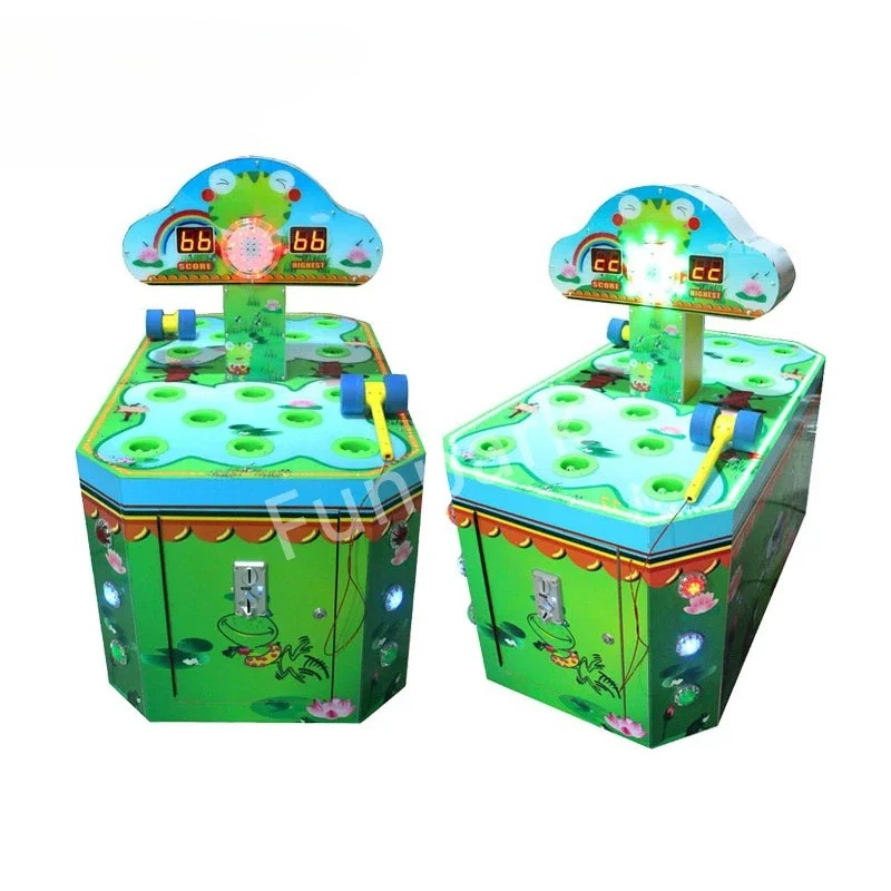 Whack A Mole Arcade - เกมตีตัวตุ่นแลกของรางวัล เด็กๆ ตีตัวตุ่นด้วยเหรียญ เกมอาเขต