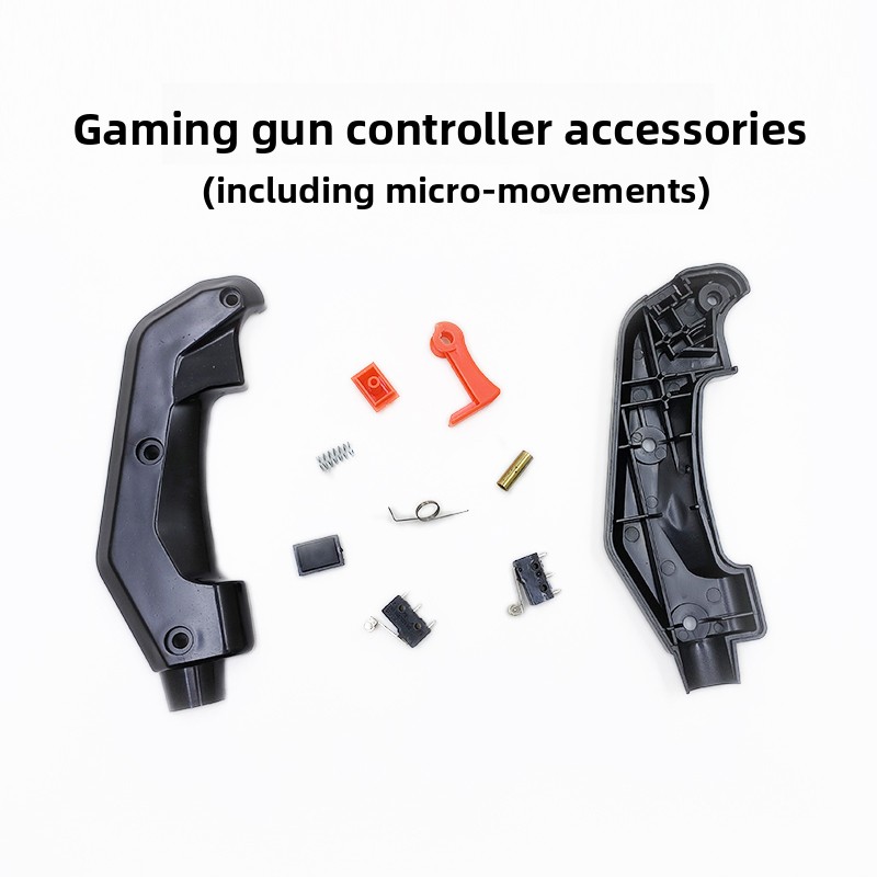 Gun Shooting Arcade - อะไหล่เครื่องเกมอาร์เคดแบบหยอดเหรียญ ชุดปืนยิงลูกบอล/ยิงน้ำ รุ่น Jungle Adventure พร้อมด้ามจับ