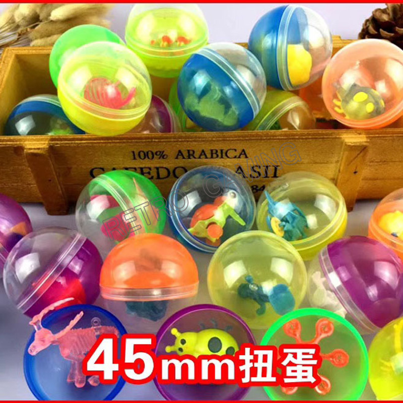Arcade Style Vending Machine - 100 ชิ้น/ถุง 27/32/45/50/65 มม. แคปซูลบอลแบบผสม ไม่มีราคา