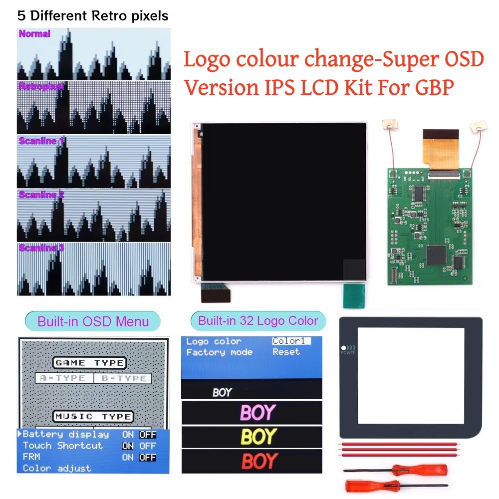 ชุดจอ LCD Q5 พร้อมไฟพื้นหลัง I - Lcd Screen Arcade บทวิจารณ์และราคา