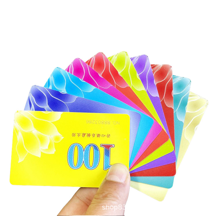 บัตรชิปพลาสติก PVC แบบฝ้า 50 ช - Arcade Card Vending Machine บทวิจารณ์และราคา