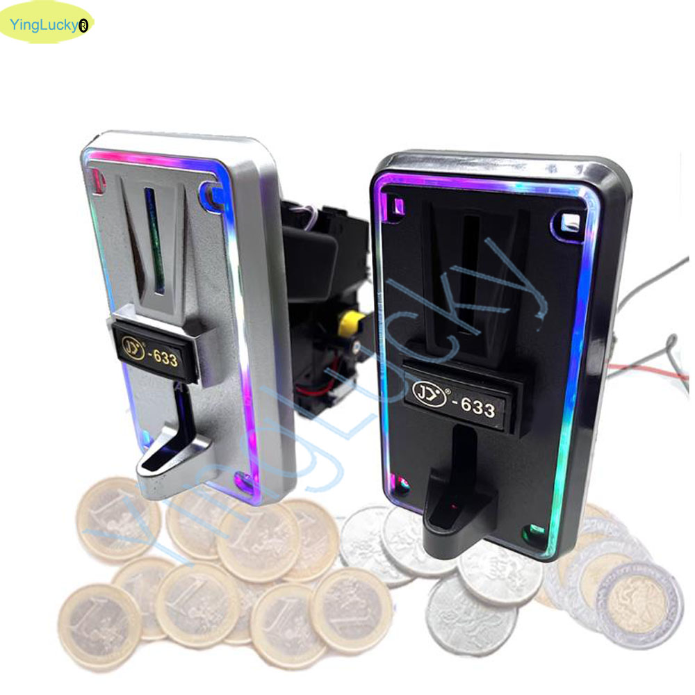 ตัวรับเหรียญแบบหลายชนิดพร้อมไฟ - Arcade Vending & Laundry บทวิจารณ์และราคา