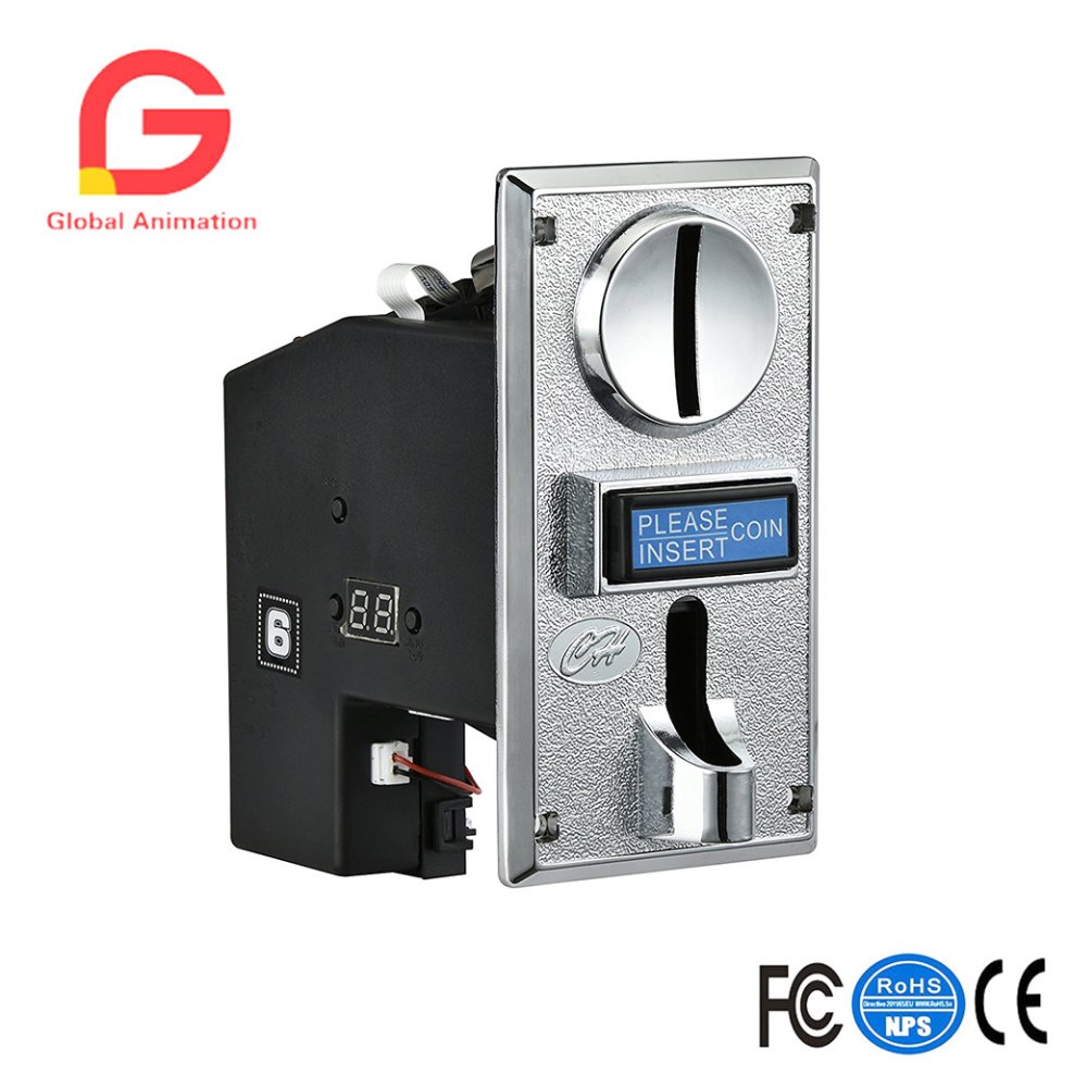 CH-924, ตัวรับเหรียญ 4 แบบสําห - Arcade Vending & Laundry บทวิจารณ์และราคา