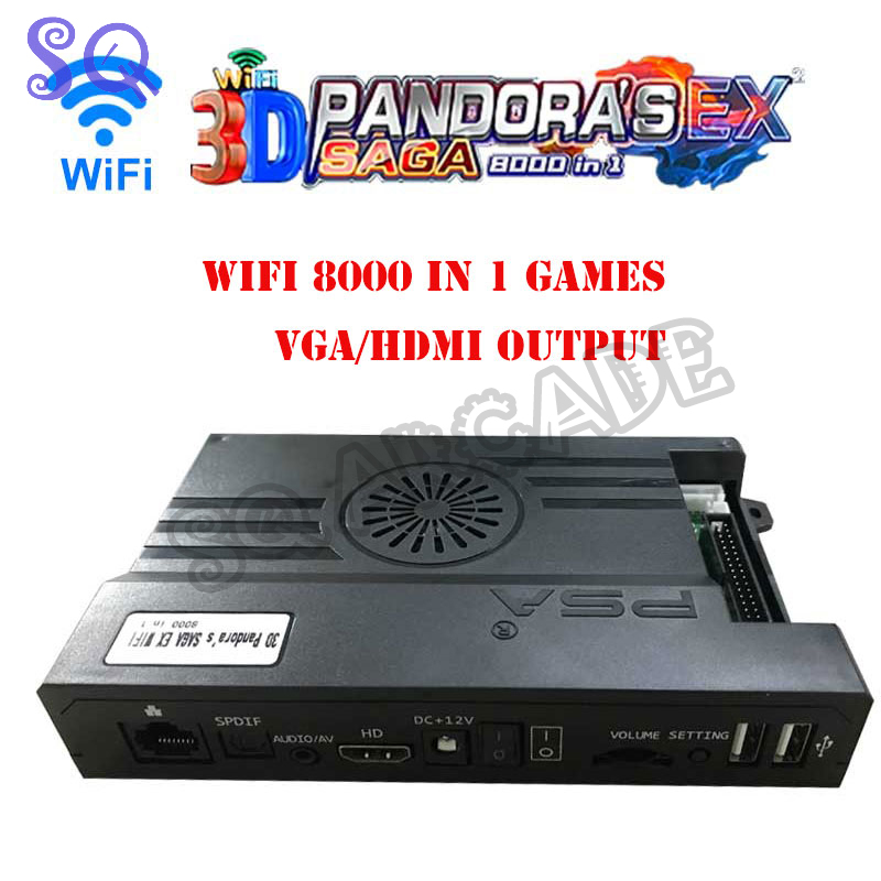 แผงเกม Arcade Pandora EX2 8000 - Arcade Game Jackpot บทวิจารณ์และราคา