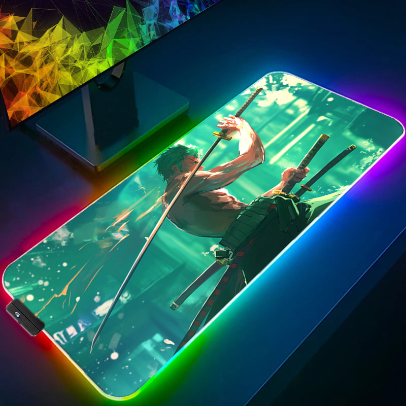 ONE PIECE Zoro Mouse Pad RGB อ - Arcade No บทวิจารณ์และราคา