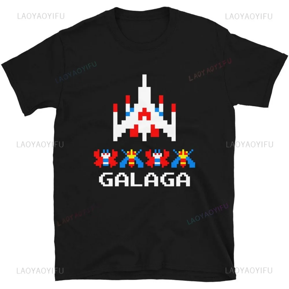 เสื้อยืดผู้ชายย้อนยุคลำลองสไตล - Arcade No บทวิจารณ์และราคา