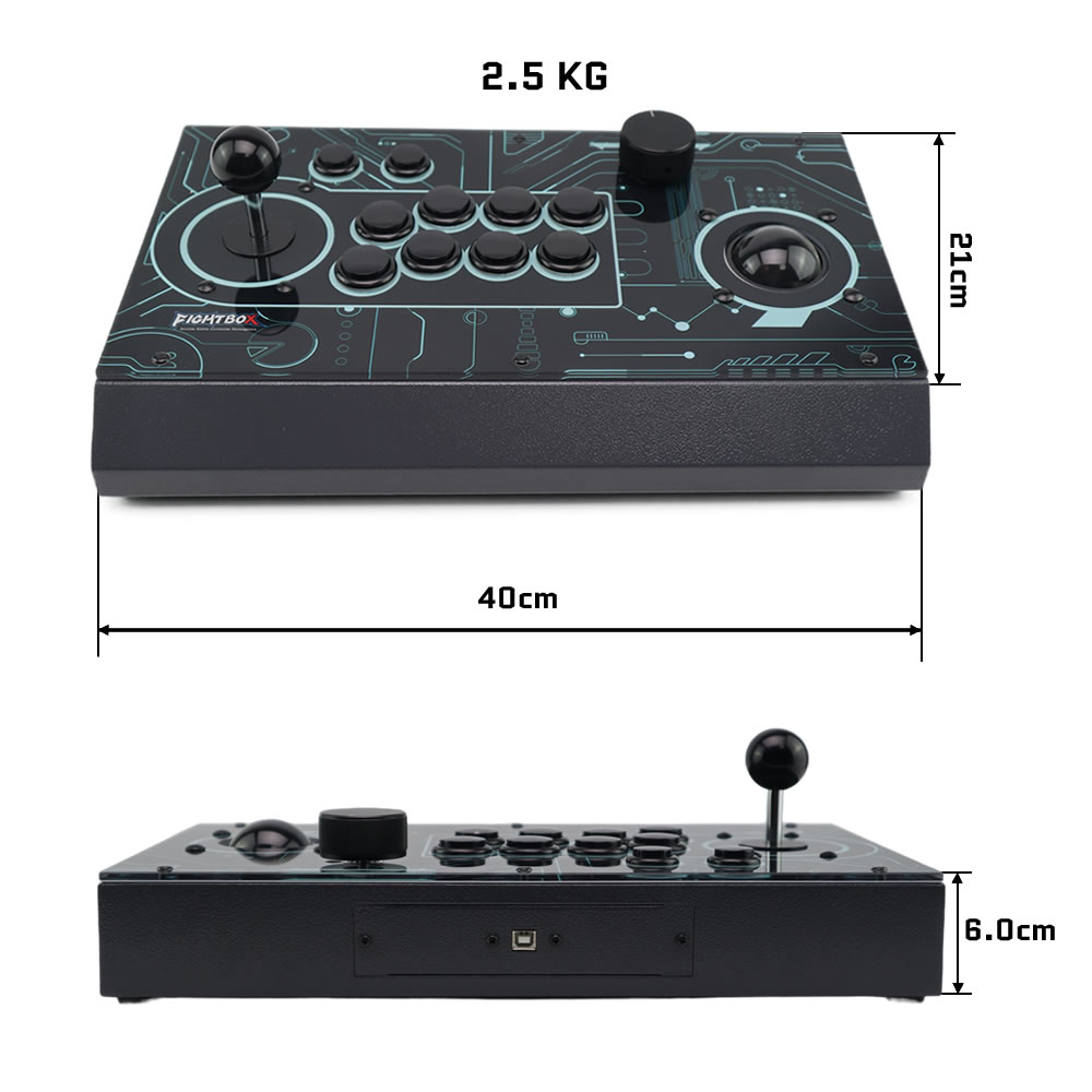 จอยสติ๊กต่อสู้แบบอาร์เคด Fight - Trackball Controller Arcade บทวิจารณ์และราคา