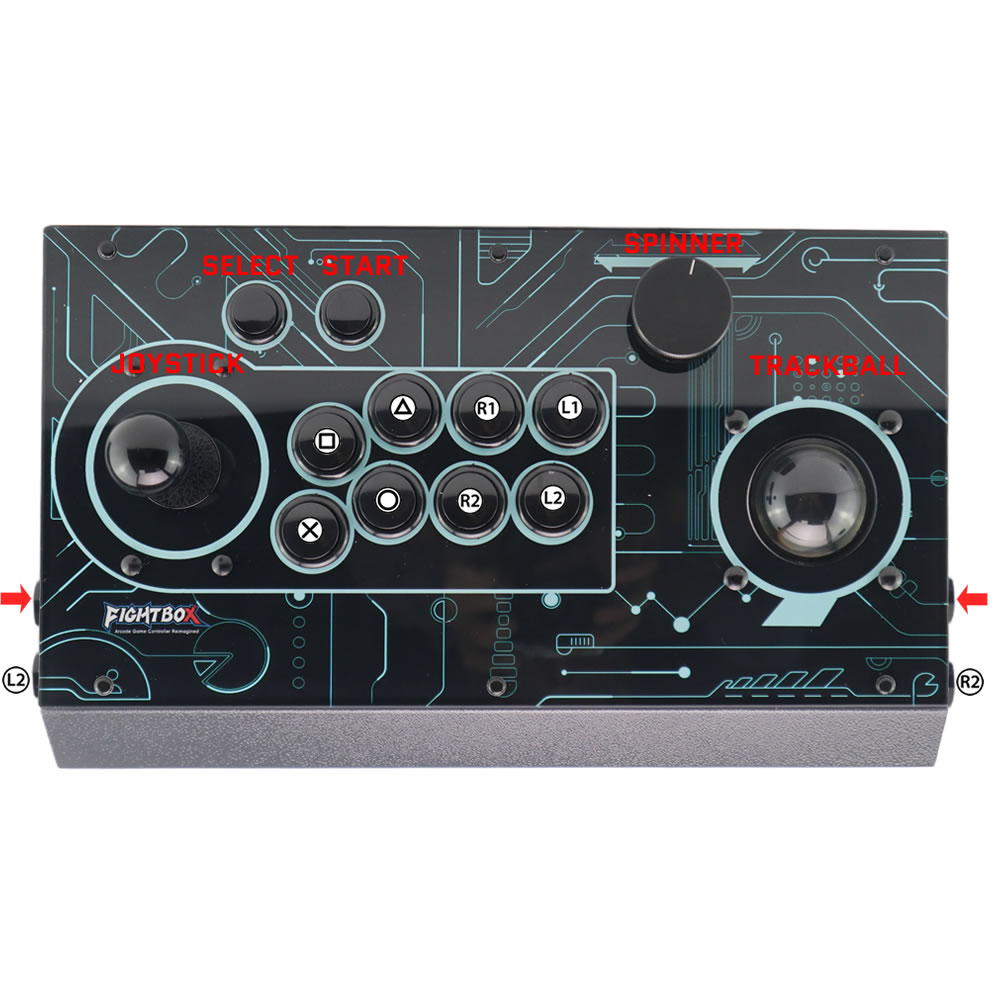 จอยสติ๊กต่อสู้แบบอาร์เคด Fight - Trackball Controller Arcade บทวิจารณ์และราคา