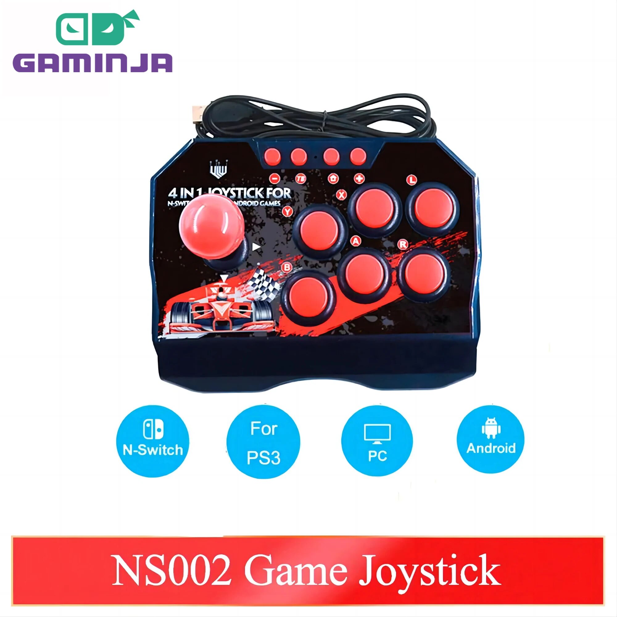 Gaminja NS002 4 in 1 Retro คอน - Arcade Game Jackpot บทวิจารณ์และราคา