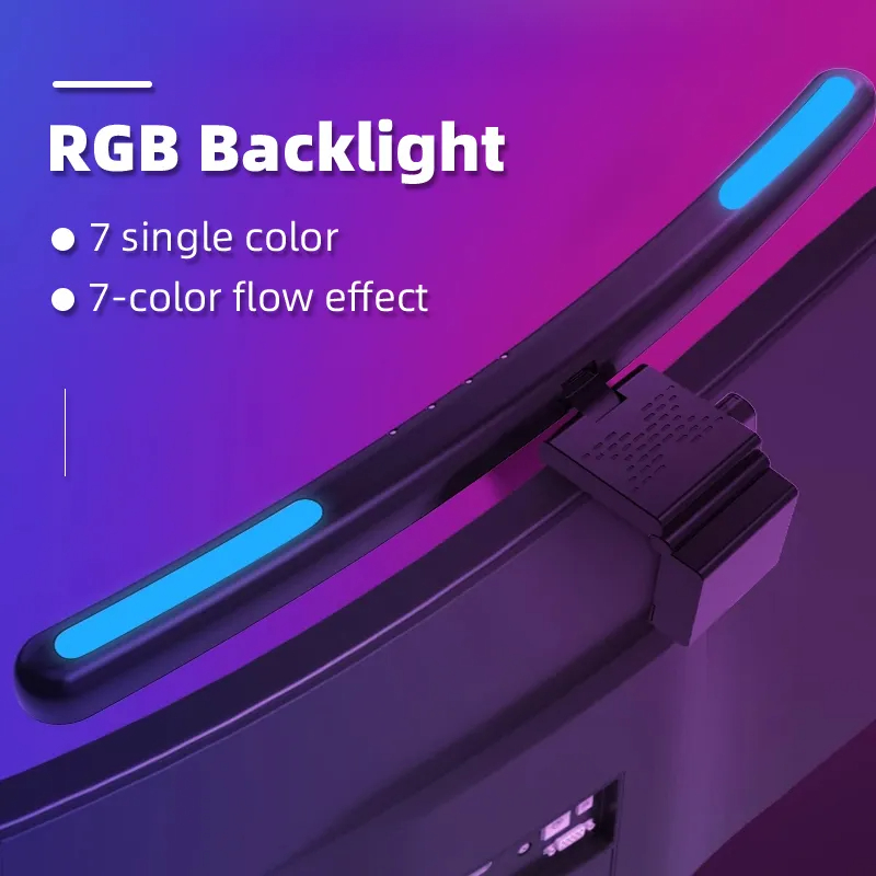 โคมไฟหน้าจอแอลอีดีโค้ง USB RGB - Arcade No บทวิจารณ์และราคา