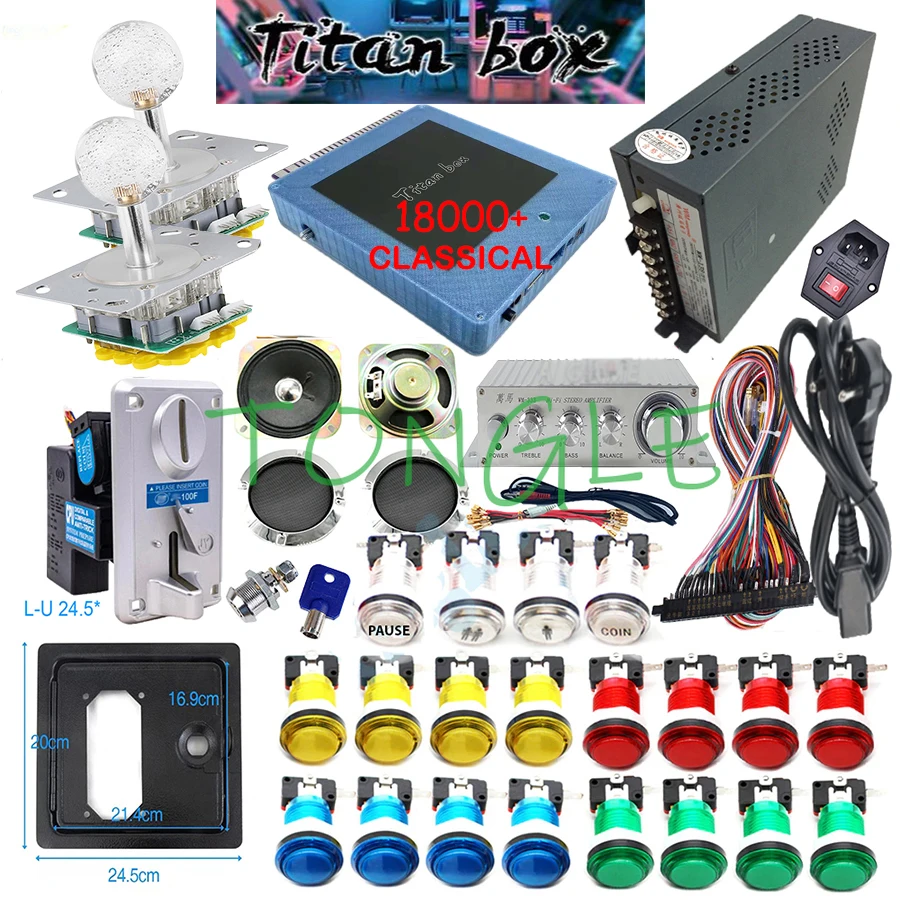 ผู้เล่น 2 คน Titan Box 18000 + - Arcade Game Jackpot บทวิจารณ์และราคา