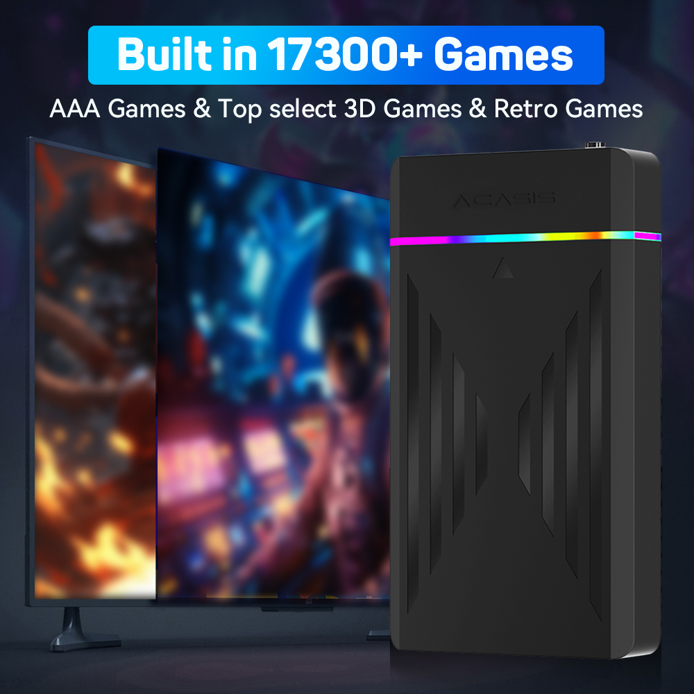 3TB แบบพกพา HDD LaunchBox/Retr - Arcade X บทวิจารณ์และราคา